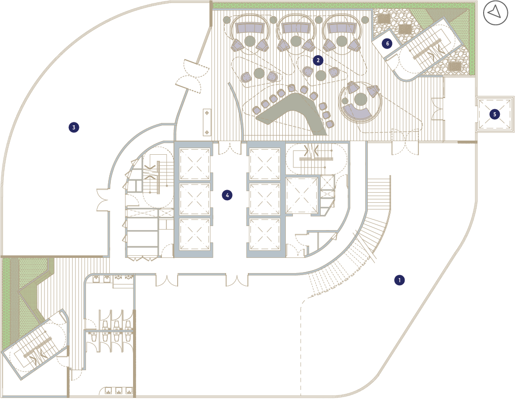 Orion Residence Level 43 The Aurora facility layout