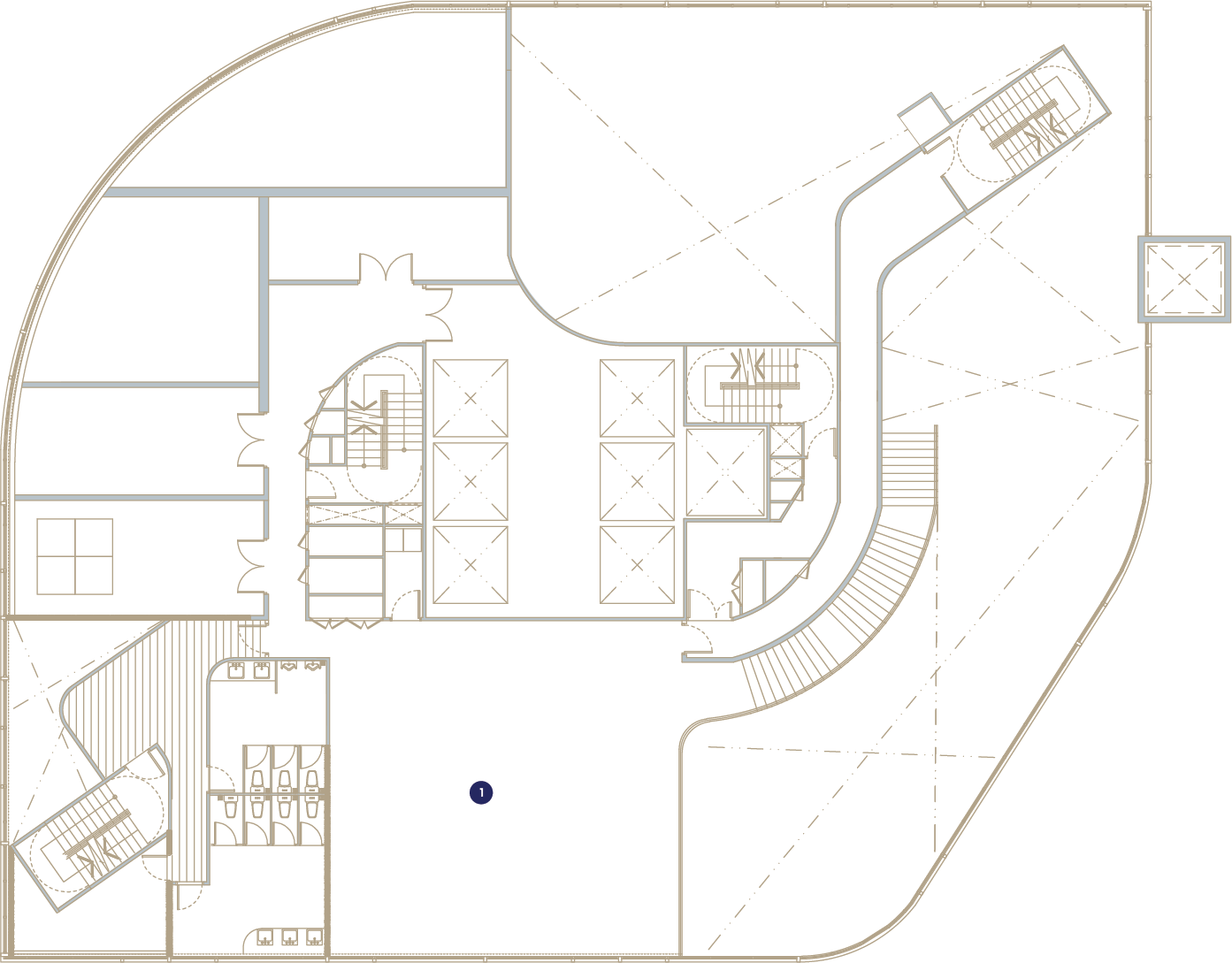Orion Residence Level 44 The Aurora facility layout