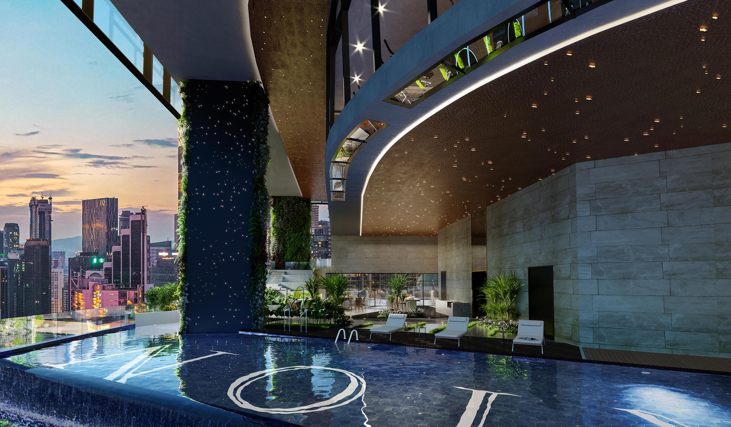 Orion Residence swimming pool facility